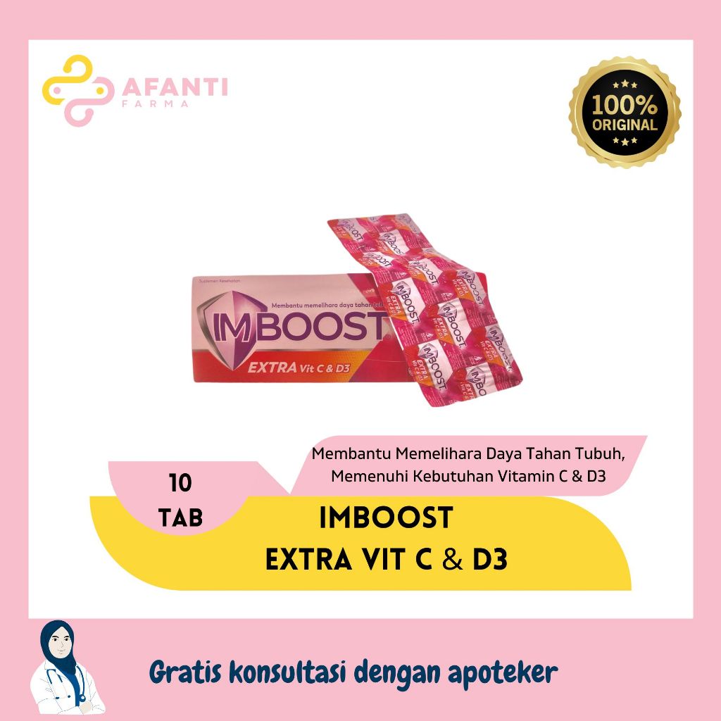 IMBOOST EXTRA VITAMIN C & D3