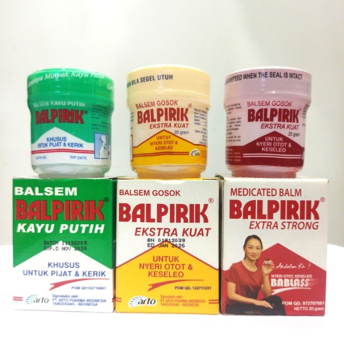 Balsem Gosok Balpirik 20 gram