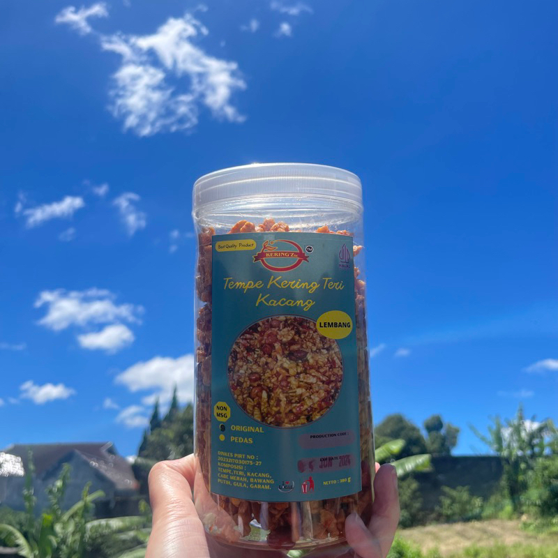 Tempe kering Teri Kacang