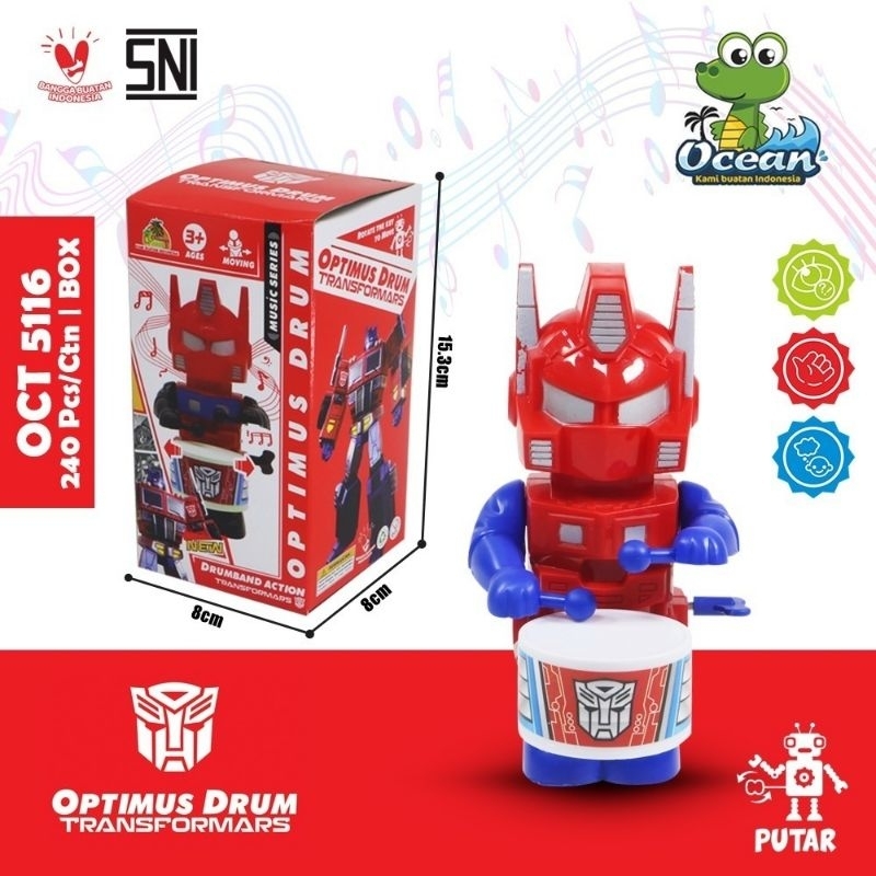 MAINAN DRUM OPTIMUS TRANSFORMER