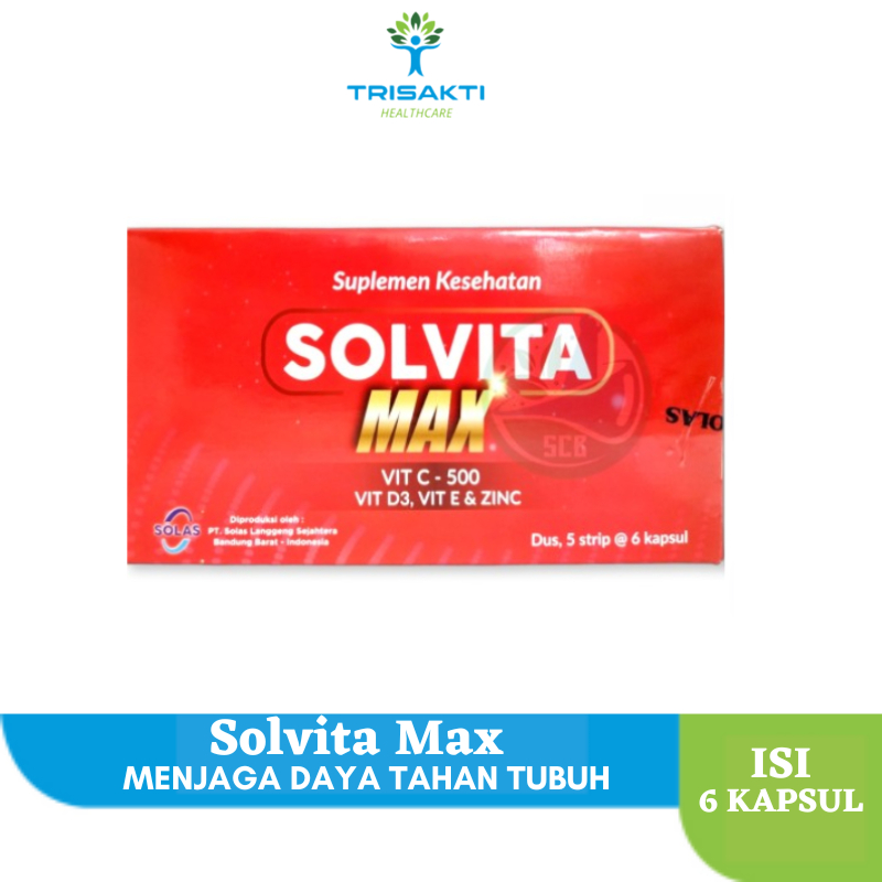 SOLVITA MAX STRIP 6 KAPSUL