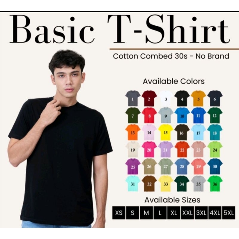 Kaos polos premium