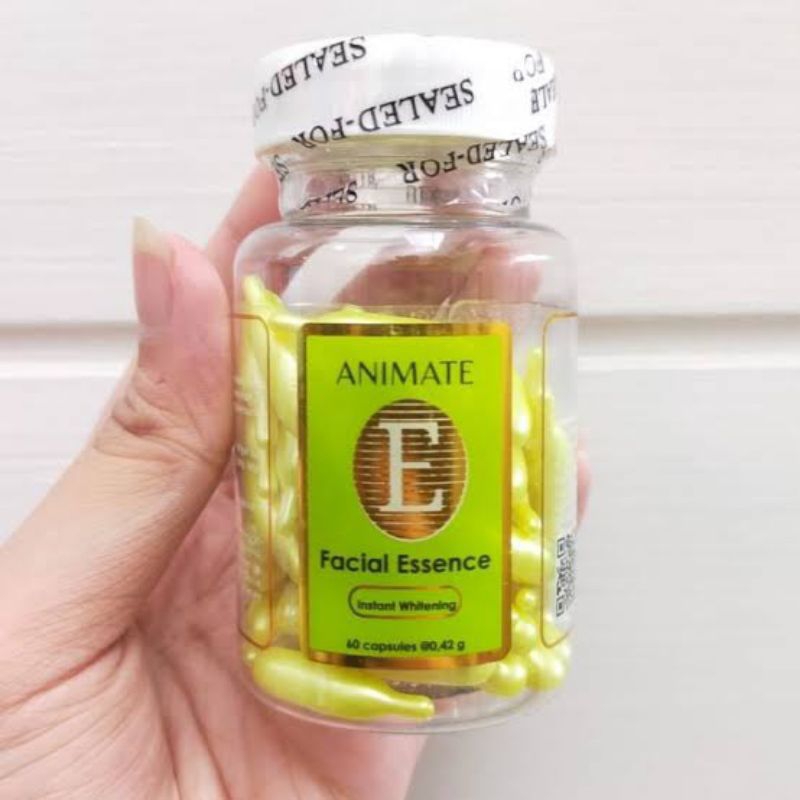 Animate vitamin E essence kapsul 60's BPOM