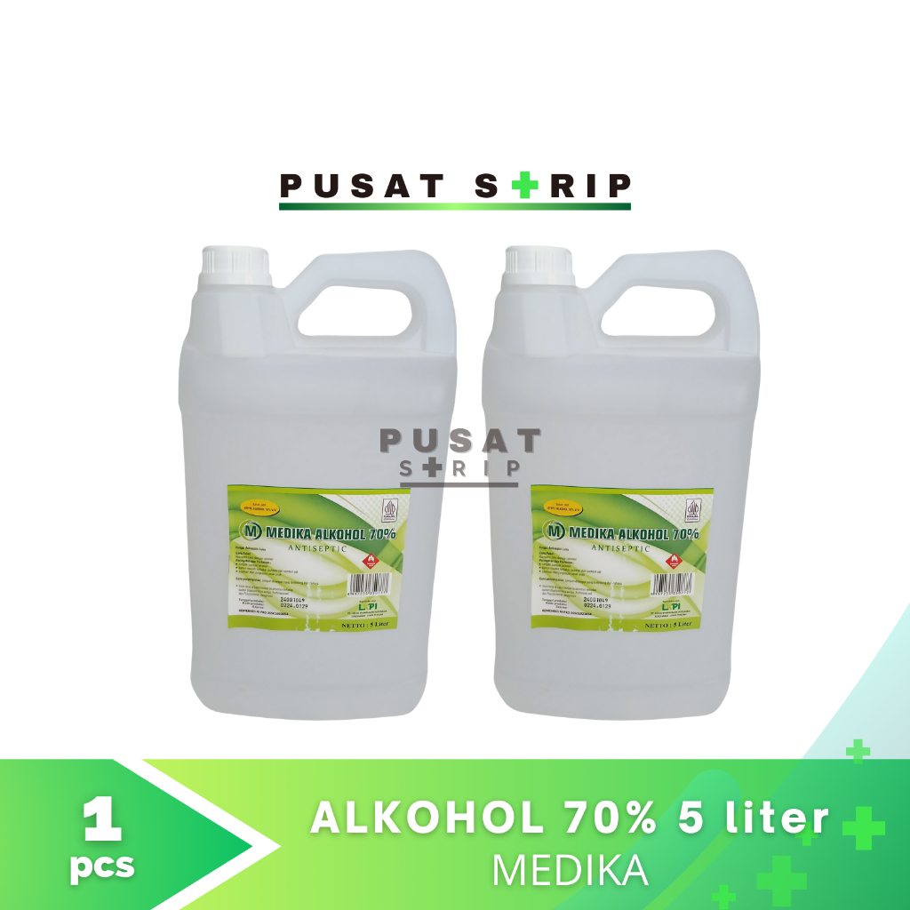Alkohol 70% Dan 95% 5 LITER