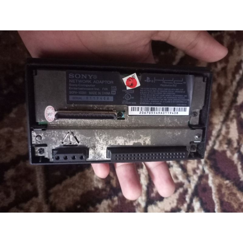 network adaptor PS 2 fat second garansi