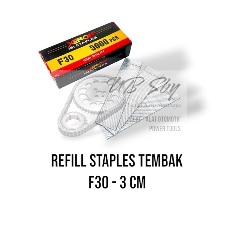 Mata Refill staples tembak F30