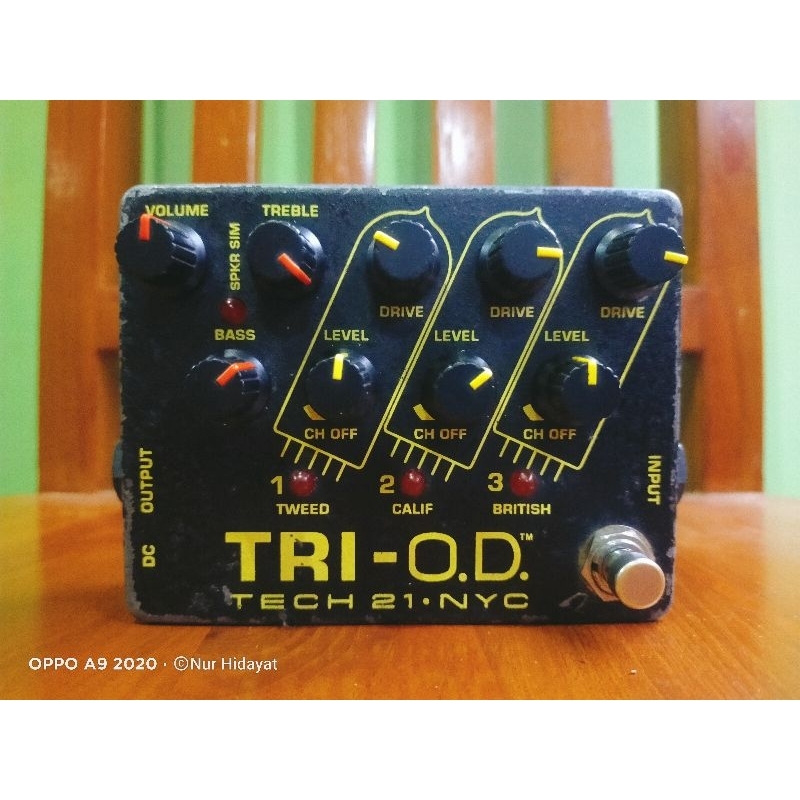 efek gitar tech 21 tri od