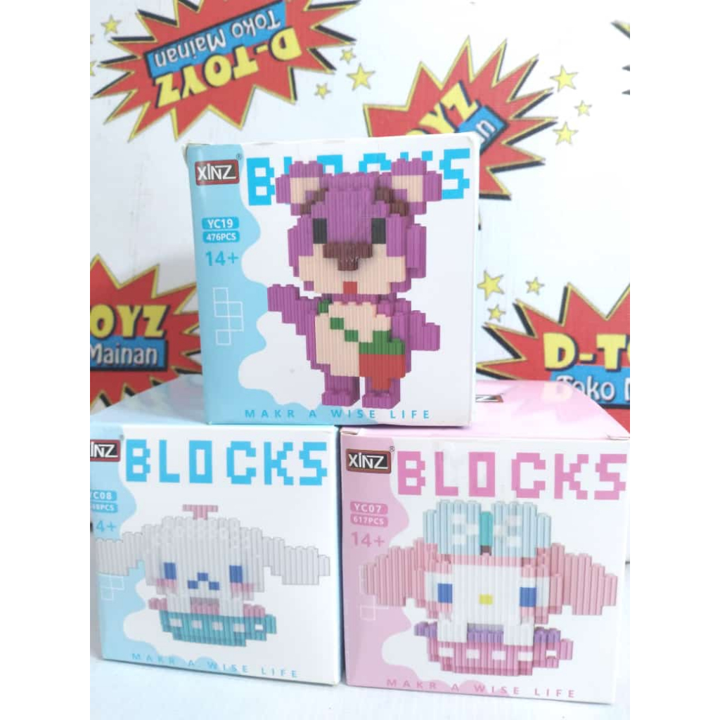 Mainan Anak  Mini Block Micro