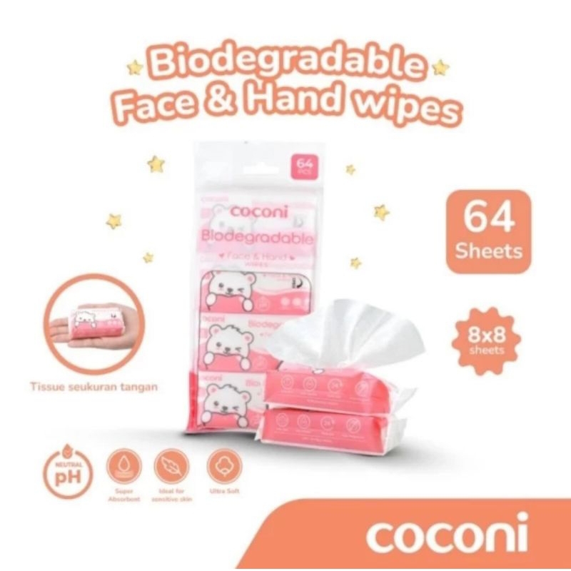 Coconi Wipes Biodegradable