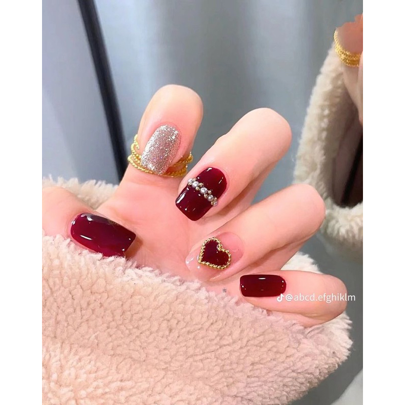 Press On Nails || Bisa Req warna/motif || banyak size