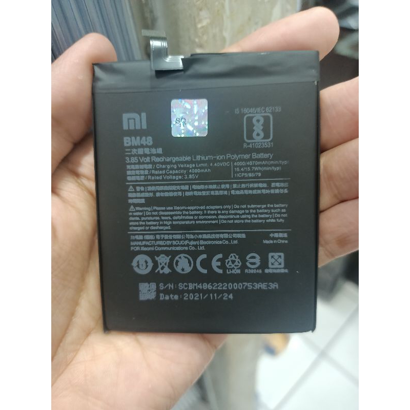 Batre batrai Xiaomi Mi Note 2/BM48