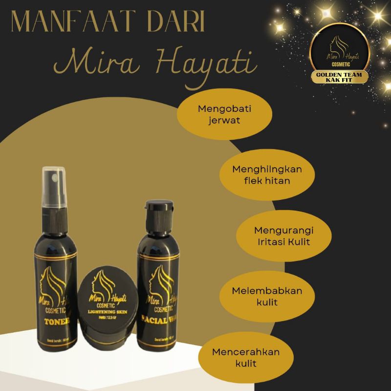 paket basic Mira hayati cosmetic