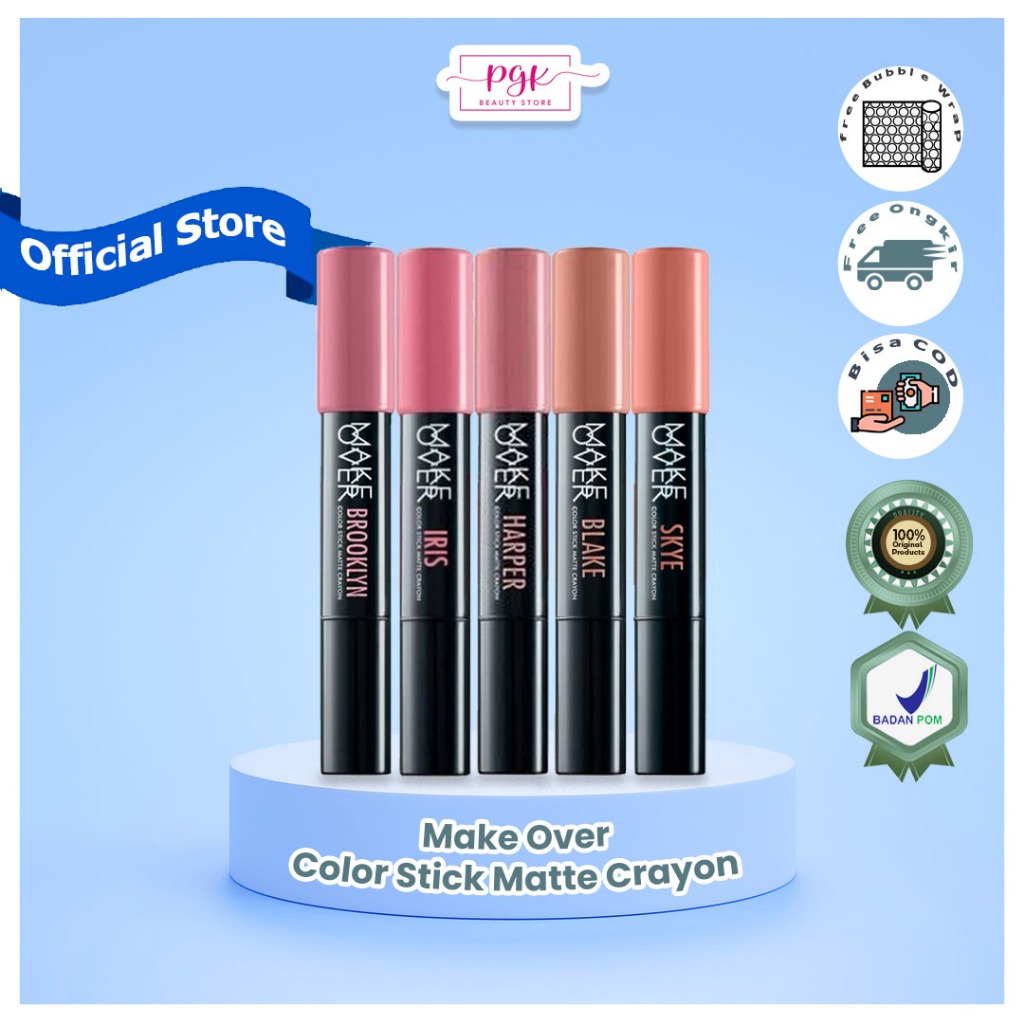 Make Over-Color Stick Matte Crayon