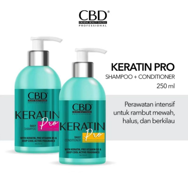 CBD KERATIN SHAMPO & CONDITIONER