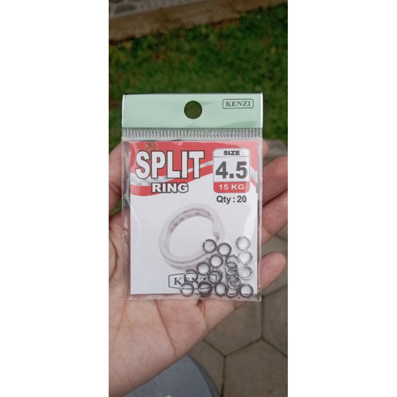 SPLIT RING "KENZI" (Stainless Steel)
