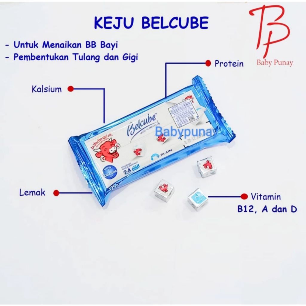 BELCUBE PLAIN KEJU MPASI BAYI