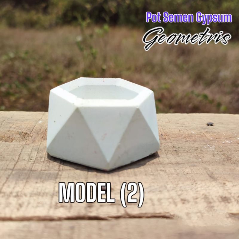 Pot Semen Mini Geometris &diamondhexsagonal
