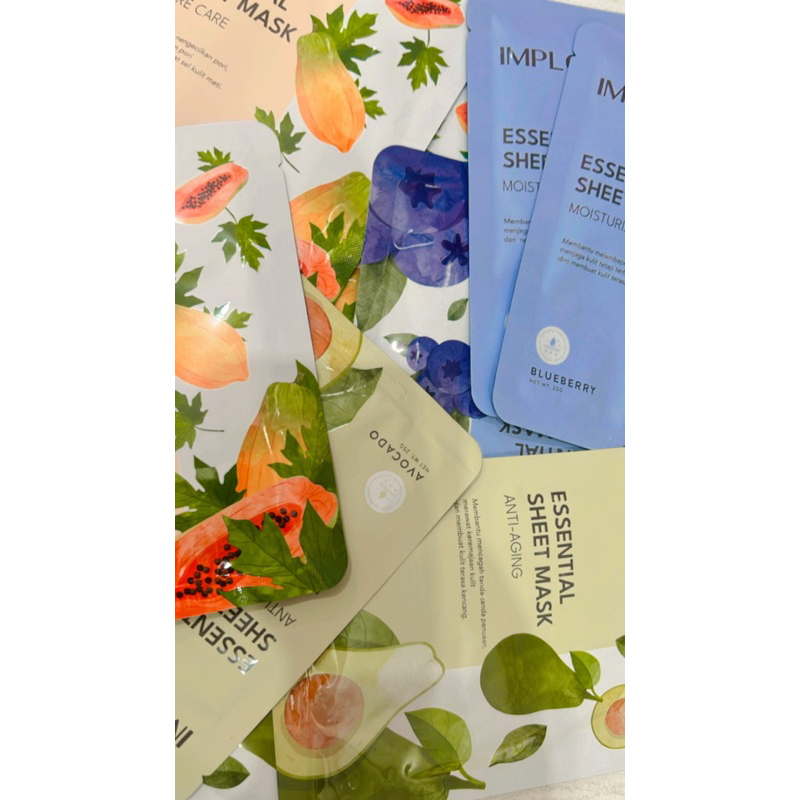 Implora Essential Sheet Mask 25gr