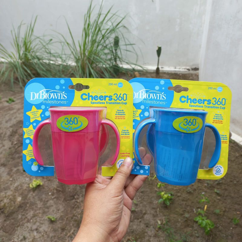 DR BROWN'S  CHEERS 360 SPOUTLESS CUP