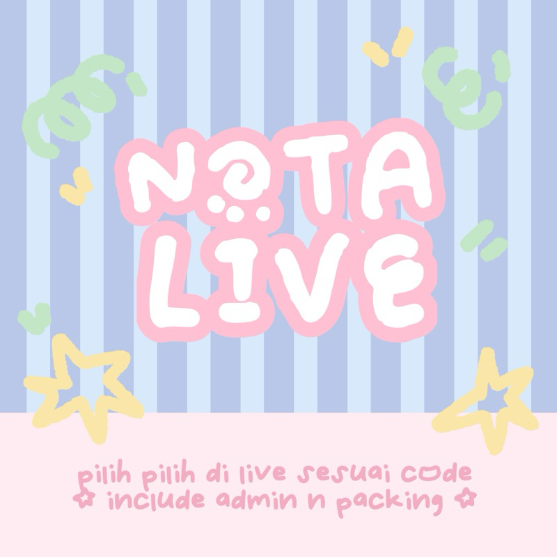 NOTA LIVE STRAP & BAG CHARM by nineamour