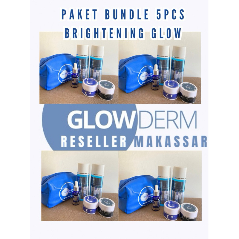 Glowderm - Paket Bundle 5pcs Set Brightening glow 1