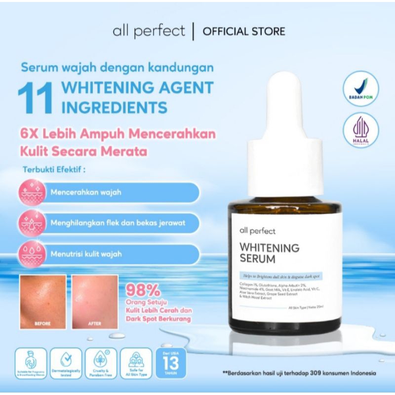 serum whitening 60%