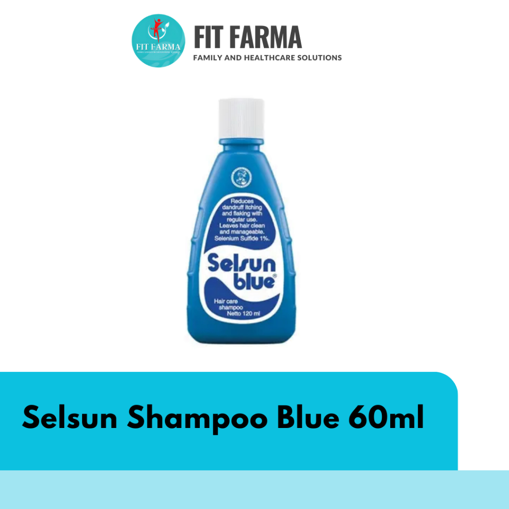 SELSUN BLUE SHAMPOO - 60 ml - KECIL
