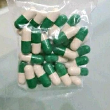Herbal Diet kapsul hijau putih