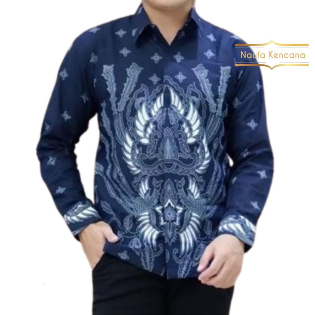Batik Pria Premium Full Furing Kode 028