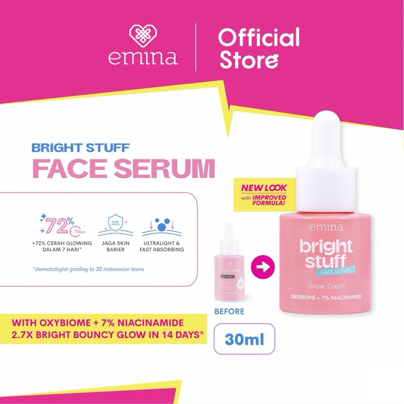 Emina Bright Stuff Face Serum 30ml