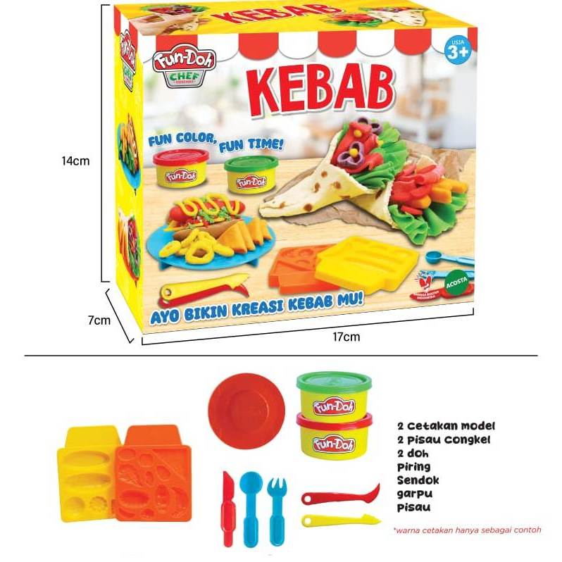 Mainan Anak Fundoh Playdoh dan Magic Sands