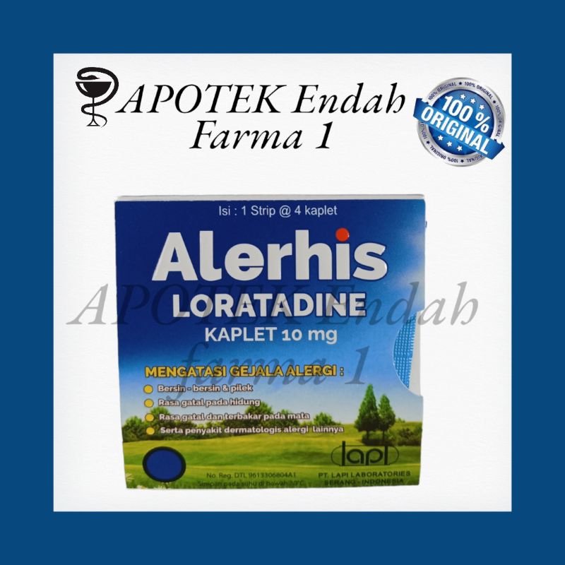 ALEHIS TABLET PER STRIP