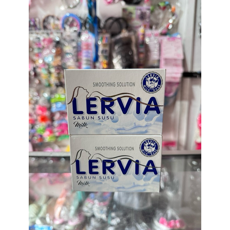 LERVIA Sabun Susu Smoothing Solution Bar Soap