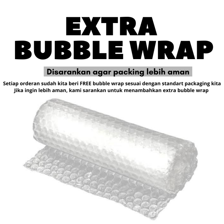 Packing Tambahan Extra Bubble Wrap Pelindung