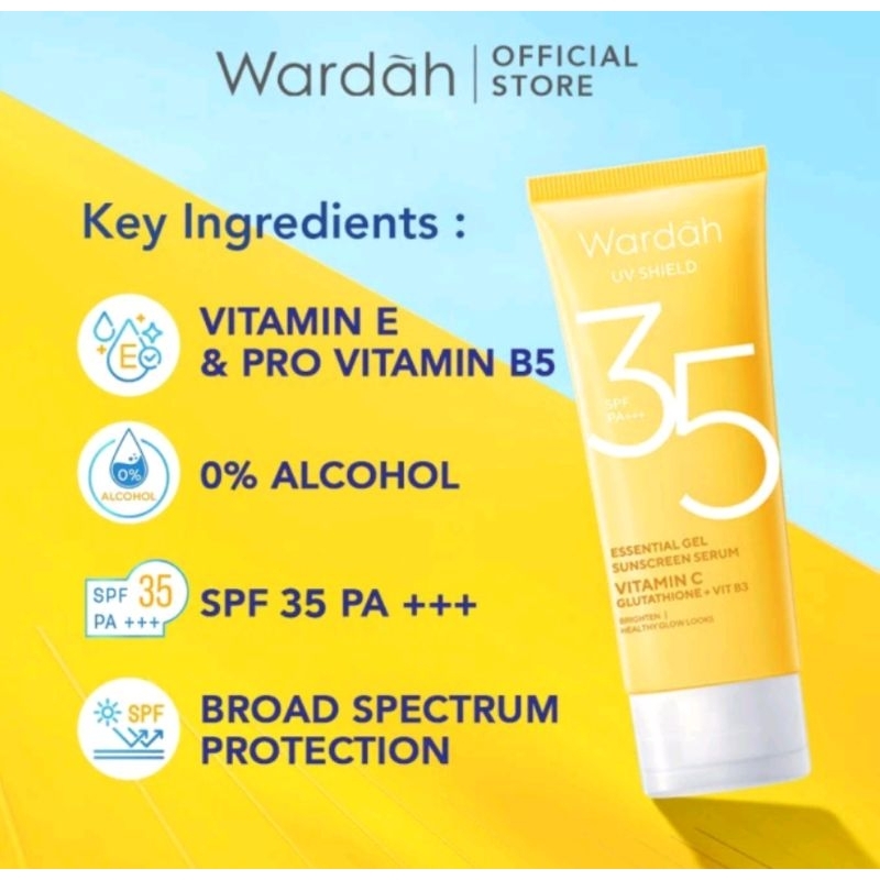 WARDAH UV SHIELD spf 35