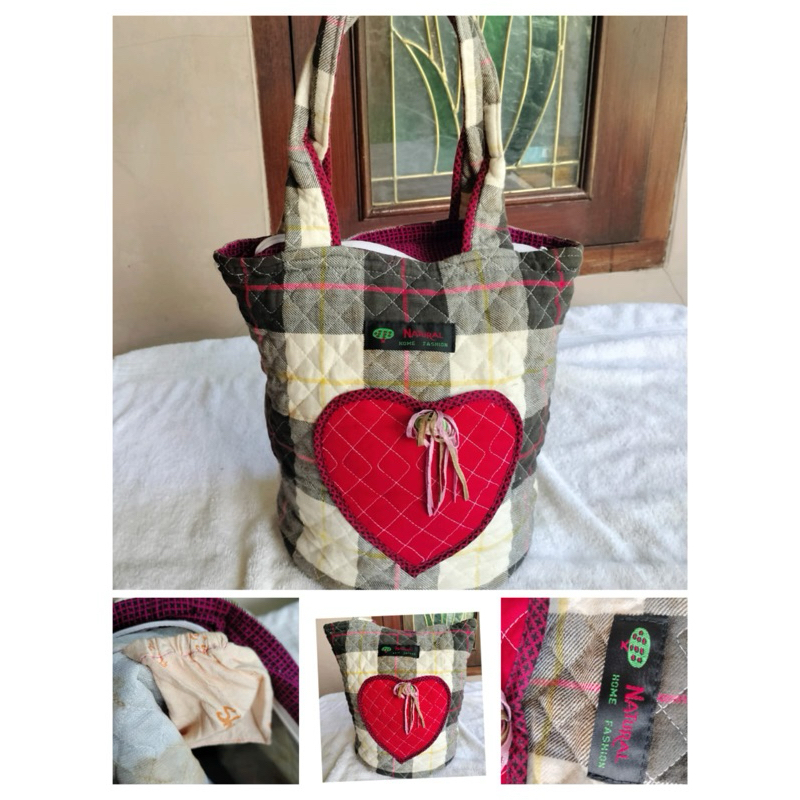 Preloved Tas Tenteng Love