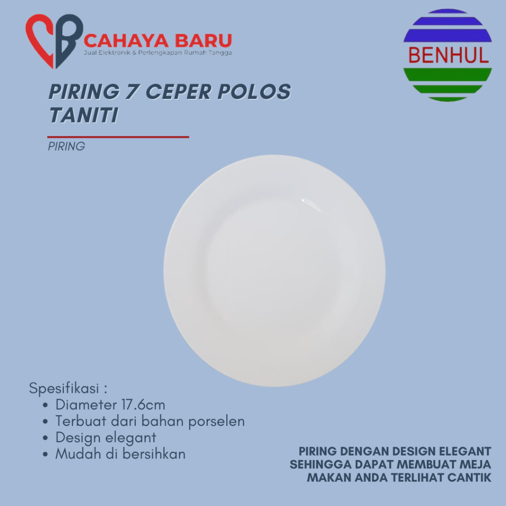 PIRING 7 CEPER POLOS TANITI