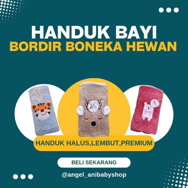 HANDUK BAYI LEMBUT,HALUS,PREMIUM
