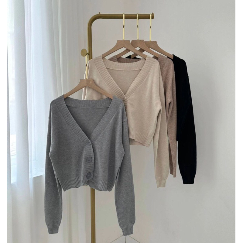 CARDIGAN OUTER PREMIUM CABLE KNIT