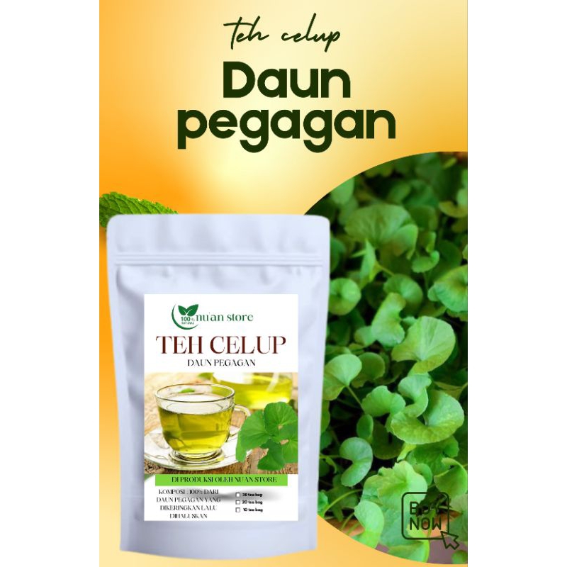 TEH CELUP HERBAL DAUN PEGAGAN
