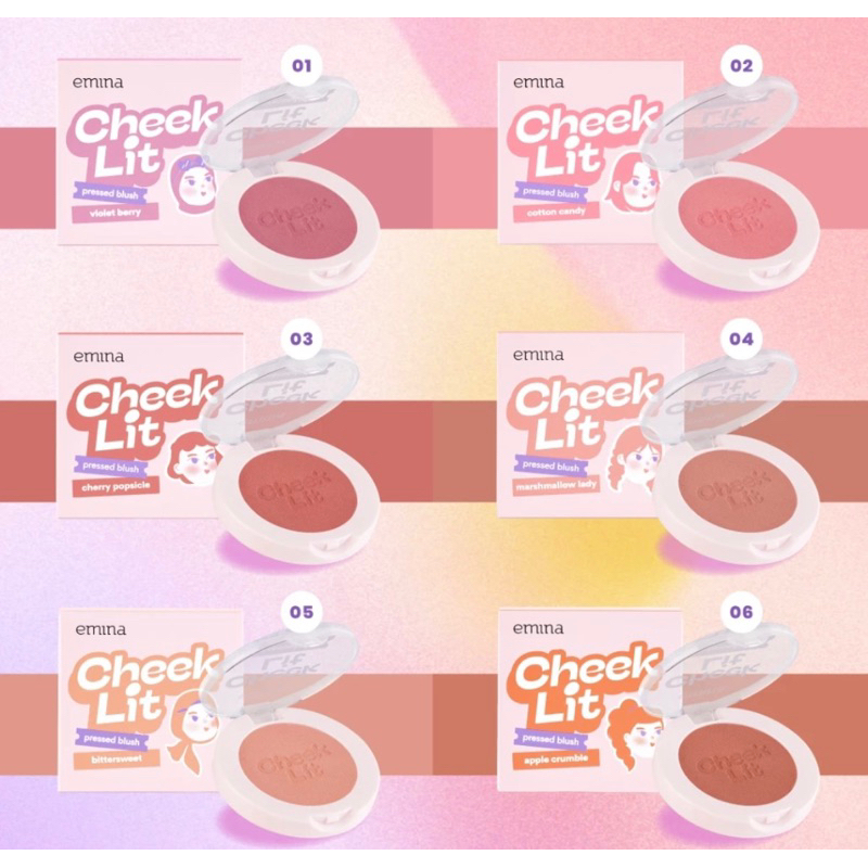 NEW Emina checklit blush on