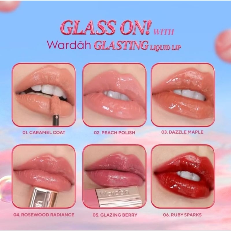 Wardah Glasting Liquid Lip