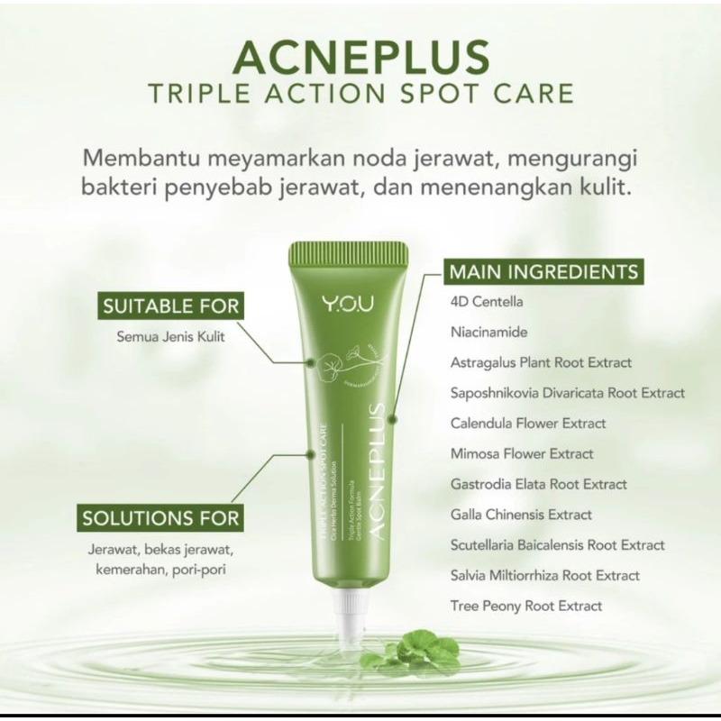 You acneplus triple action spot care