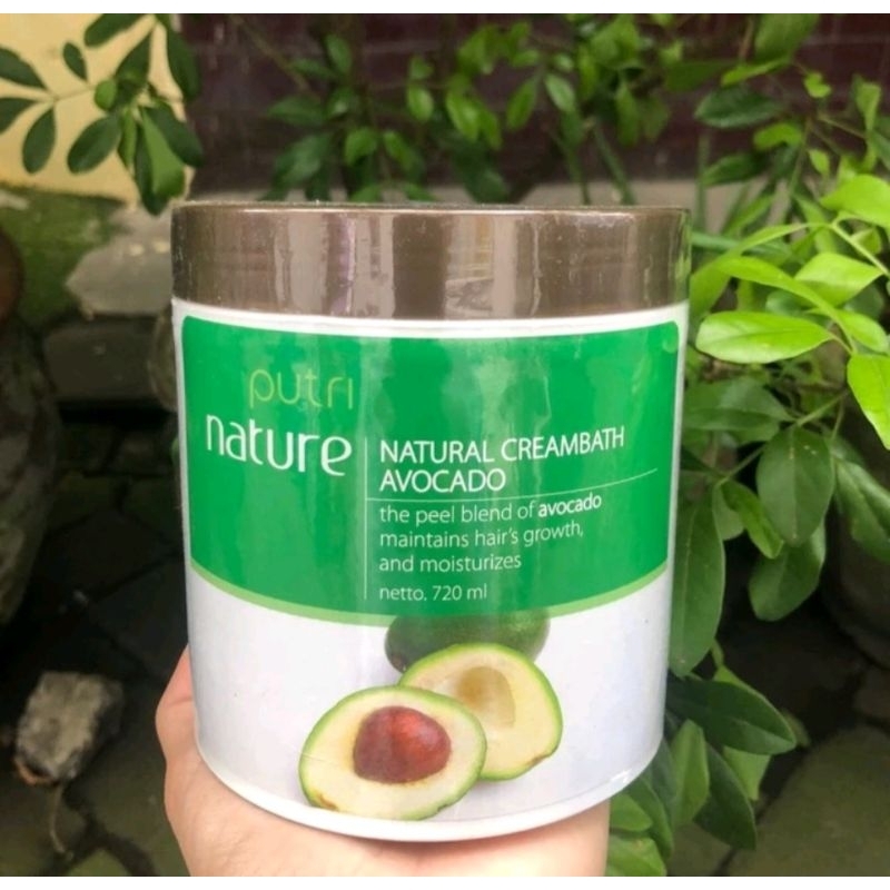PUTRI Natural Creambath Avocado 720ml