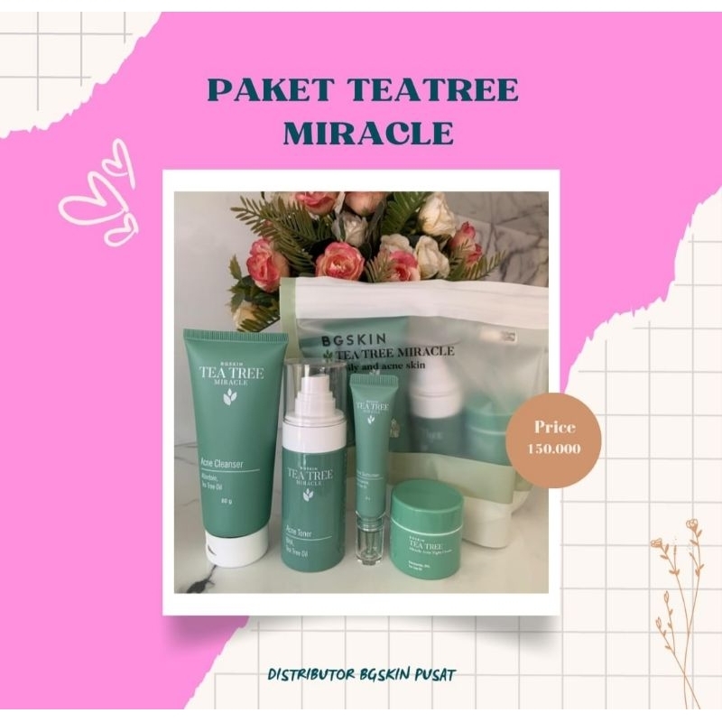 PAKET TEATREE MIRACLE BGSKIN