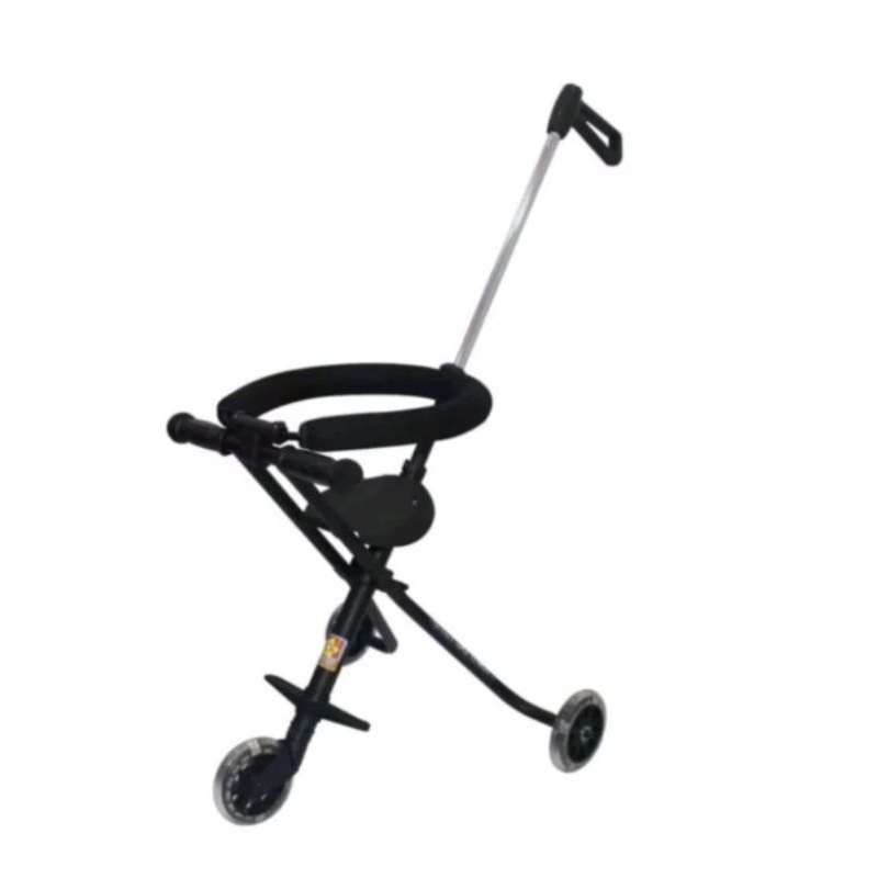 (NEW EX-KADO) EZZY Stroller Hitam