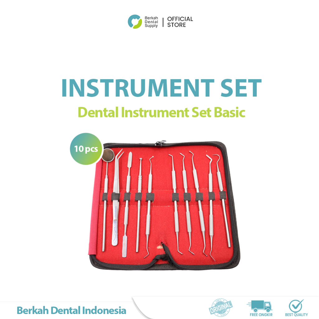 Dental Instrument set Basic isi 10pcs