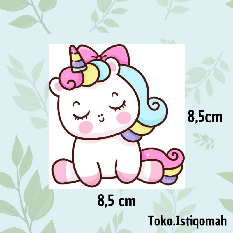 STIKER KUDA PONI