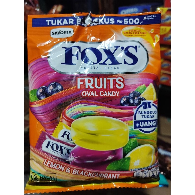 Permen Foxs Fruit