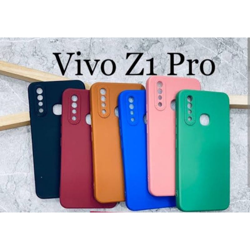 Softcase Silikon Case Pro Camera Vivo Z1 PRO